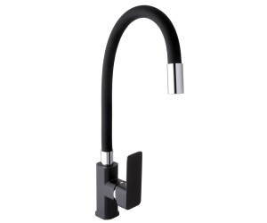 Смеситель кухонный DOMINO  DMM-203 LR-BLACK-BLACK