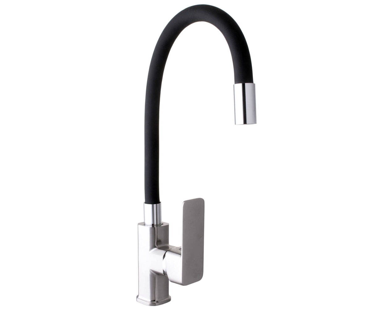 Змішувач кухонний DOMINO  DMM-203 LR-STSTEEL-BLACK DMM-203 LR-STSTEEL-BLACK