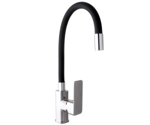 Змішувач кухонний DOMINO  DMM-203 LR-STSTEEL-BLACK