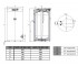 Бойлер электрический 125 л  OKCE 125 S/2,2KW 110311101:Чертеж 