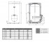 Бойлер электрический 160 л  OKCE 160 S/3-6KW 110611201:Чертеж 