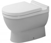 Підлоговий унітаз без сидіння DURAVIT STARCK 3 0124090000