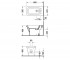 Керамическое биде  2ND FLOOR 0137100000:Чертеж 