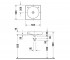 Умывальник  ARCHITEC 0320500000:Чертеж 