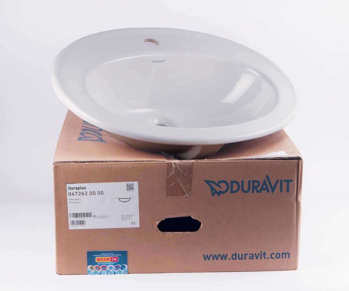 Раковина врезная  DURAPLUS 0472620000:Фото 4