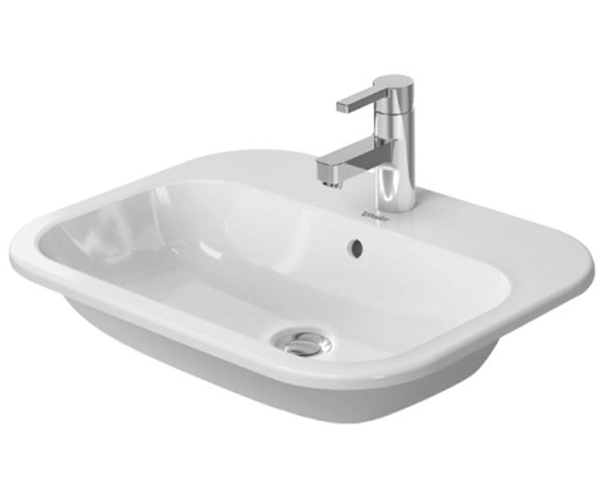 Умивальник вбудований ДУРАВІТ ХЕППІ Д.2 0483600000 DURAVIT HAPPY D.2 0483600000 0483600000
