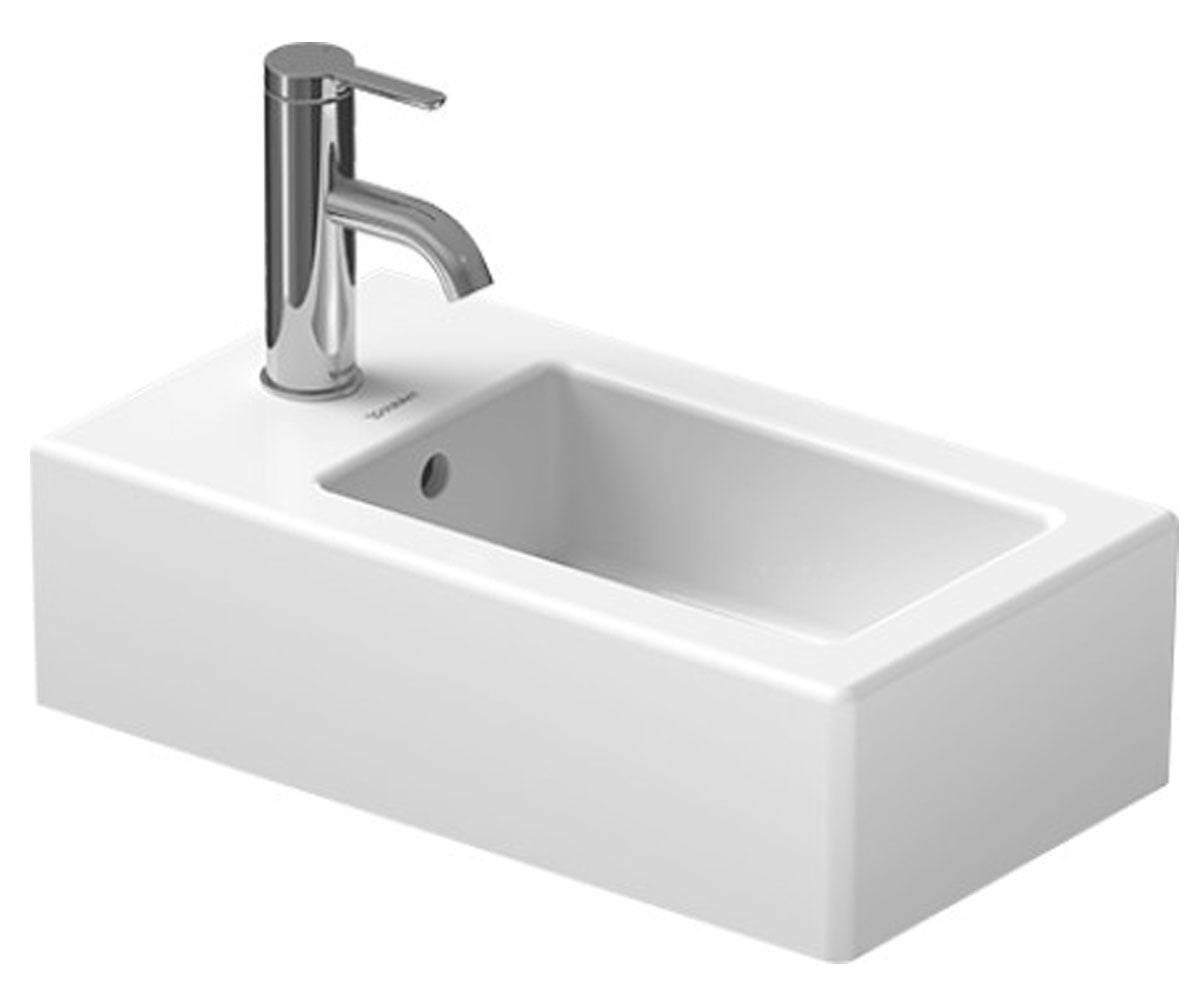 Умивальник прямокутний 45 см DURAVIT VERO 0702250000 0702250000