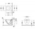 Подвесной wc  STARCK 3 220209-00-00:Чертеж 
