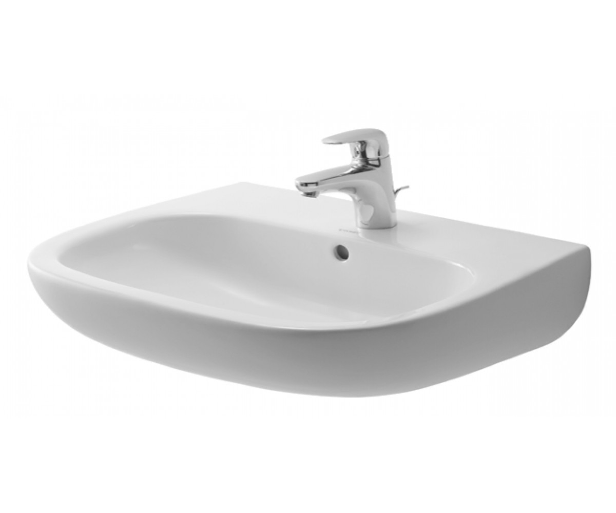 Умивальник з переливом 600 мм DURAVIT D-CODE 23106000002 23106000002