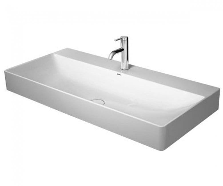 Умивальник прямокутний 100 см DURAVIT DURASQUARE 2353100041 2353100041