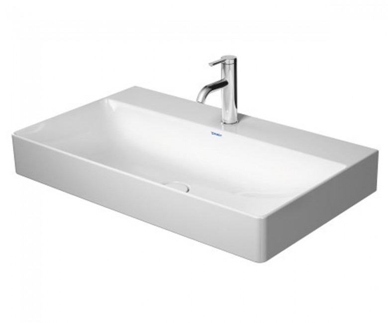 Прямоугольный умывальник 80 см DURAVIT DURASQUARE 2353800041 2353800041