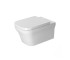 Безобідковий унітаз з сидінням DURAVIT P3 COMFORTS 2561090000+0020390000 2561090000+0020390000
