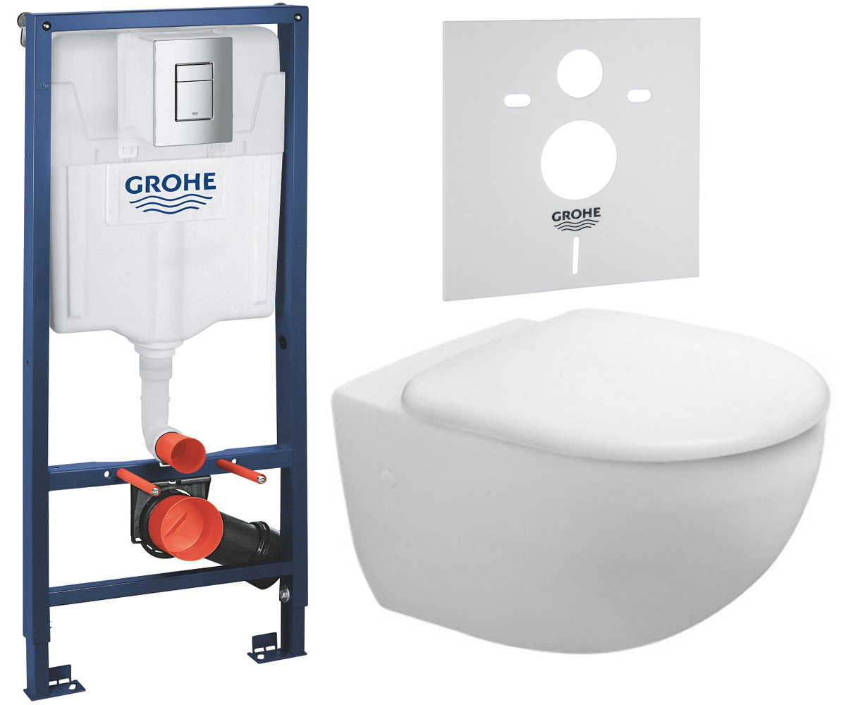 Унітаз з установкою 5-в-1 DURAVIT ARCHITEC 2572090000+0069690000+38772001+37131000 2572090000+0069690000+38772001+37131000