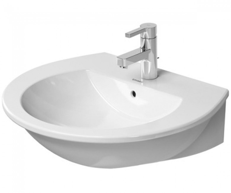Умивальник з переливом 65 см  262165-00-00 DURAVIT DARLING NEW 2621650000 2621650000