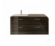 Тумба для умивальника DURAVIT 2ND FLOOR 2F6426L-59-59