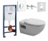 Подвесной унитаз с инсталляцией DURAVIT DURAPLUS 38721D09 38721D09
