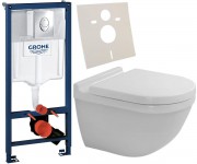 Підвісний унітаз з установкою DURAVIT STARCK 3 38725614