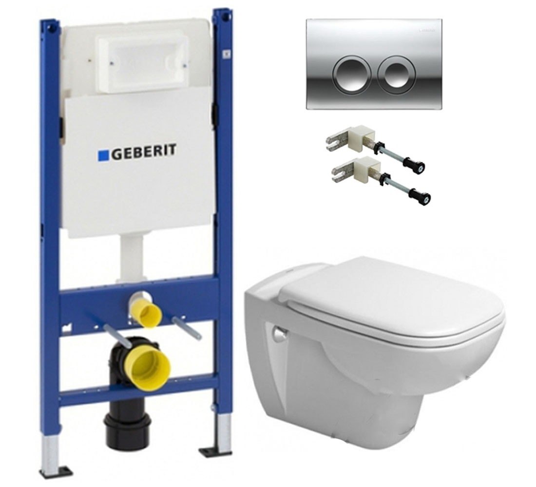 Унітаз з установкою DURAVIT D-CODE 458125DC2 458125DC2