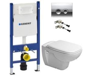 Унітаз з установкою DURAVIT D-CODE 458125DC2