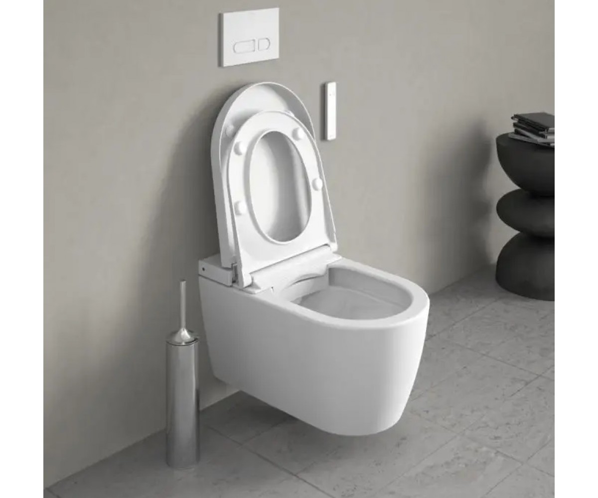 Подвесной унитаз с функцией биде  SENSOWASH STARCK F PLUS 650000012004320:Фото 4
