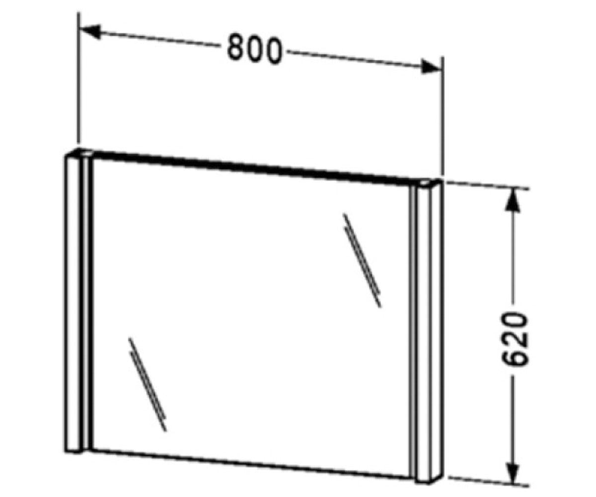 Зеркало в ванную  2ND FLOOR 964765:Чертеж 