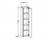 Пенал  DARLING NEW DN1274R1518:Чертеж 