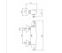 Смеситель для душа  THERMOSTATIC М 667 102102268:Чертеж 