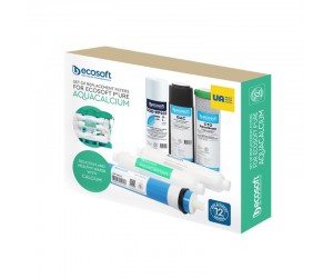 Комплект картриджів Ecosoft P`URE AquaCalcium Mint (12 місяців) ECOSOFT  CHV6PUREMAC