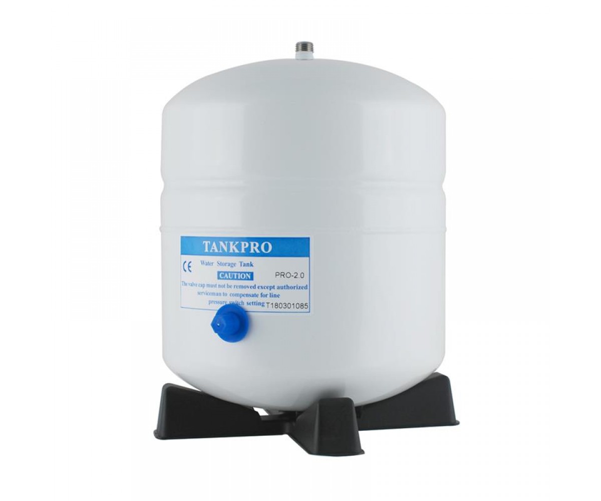 Накопичувальний бак для систем зворотного осмосу Raifil 2гал метал ECOSOFT  ROT-2W ROT-2W
