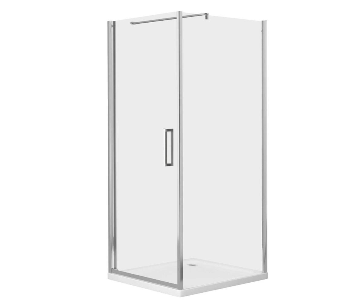 Ліва кабіна з піддоном 90х90 см EGER RUDAS 599-001/L 3 BOXES 599-001/L 3 BOXES