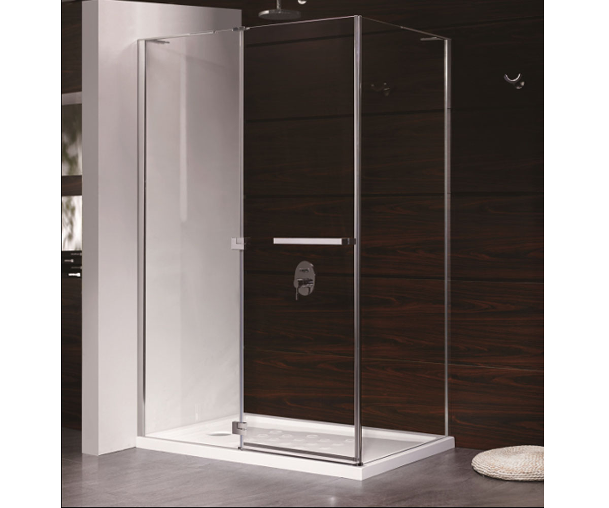 Левосторонняя кабина 120х80 см  MEGERKA 599-330TR/1L:Фото 4