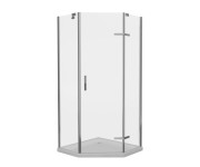 П`ятикутна кабіна 100х100 см EGER STEFANI 599-535-100