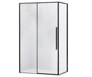 Кабіна прямокутна 80x120 см EGER LANY 599-550 BLACK
