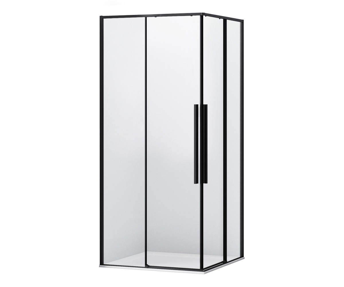 Кабіна з піддоном 90х90 см EGER LANY 599-551 BLACK 599-551 BLACK