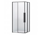 Кабіна з піддоном 90х90 см EGER LANY 599-551 BLACK