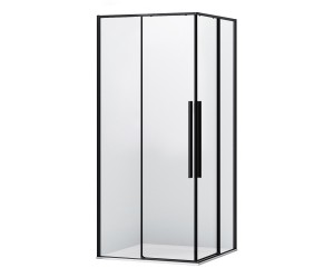 Кабіна з піддоном 90х90 см EGER LANY 599-551 BLACK