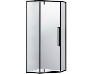 П`ятикутна кабіна 100х100 см EGER LANY 599-553 BLACK