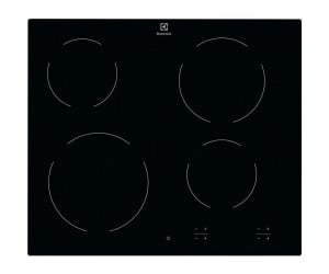 Варильна поверхня Electrolux електрична склокерамічна, 60см, чорний ELECTROLUX  EHF6240IOK