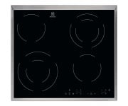 Варильна поверхня Electrolux електрична склокерамічна, 60см, чорний ELECTROLUX  EHF6342XOK