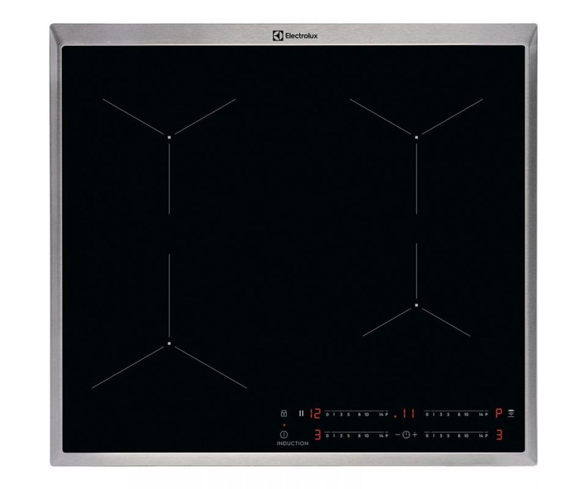 Варильна поверхня Electrolux індукційна, 60см, Hob2Hood, чорний ELECTROLUX  EIT60443X EIT60443X