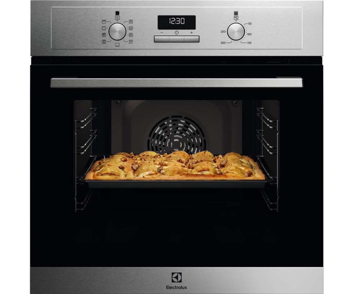 Духова шафа Electrolux електрична, 65л, A, пара, дисплей, конвекція, нерж ELECTROLUX  EOD3F40BX EOD3F40BX