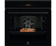 Духова шафа Electrolux електрична, 72л, A+, дисплей, конвекція, піроліз, телескопічні напрямні, чорний ELECTROLUX  EOE8P39H