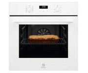 Духова шафа Electrolux електрична, 65л, A, дисплей, конвекція, телескопічні напрямні, білий ELECTROLUX  EOF5F50BV