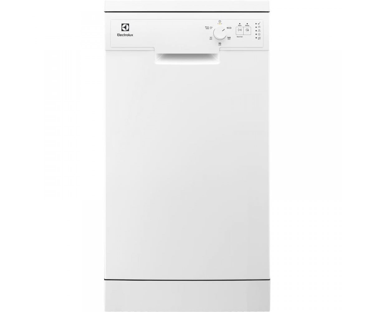 Посудомийна машина Electrolux, 9компл., F, 45см, інвертор, білий ELECTROLUX  ESA12110SW ESA12110SW