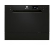 Посудомийна машина Electrolux настільна, 6компл., F, 55см, дисплей, чорний ELECTROLUX  ESF2400OK