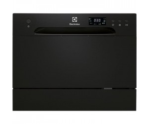 Посудомийна машина Electrolux настільна, 6компл., F, 55см, дисплей, чорний ELECTROLUX  ESF2400OK
