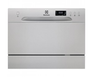 Посудомийна машина Electrolux настільна, 6компл., F, 55см, дисплей, сірий ELECTROLUX  ESF2400OS