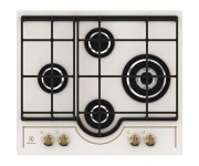 Варильна поверхня Electrolux газова на склі Rococo, 60см, чавун, шампань ELECTROLUX  GPE363RBV