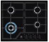 Варильна поверхня Electrolux газова, 60см, чавун, чорний ELECTROLUX  KGS6436K KGS6436K