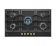 Варильна поверхня Electrolux газова, 90см, чавун, чорний ELECTROLUX  KGS9536RN